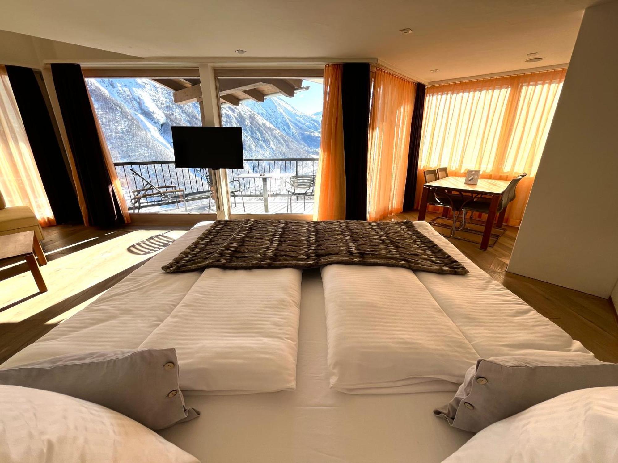 Waldhotel Fletschhorn Panoramic Retreat In Saas Fee Extérieur photo